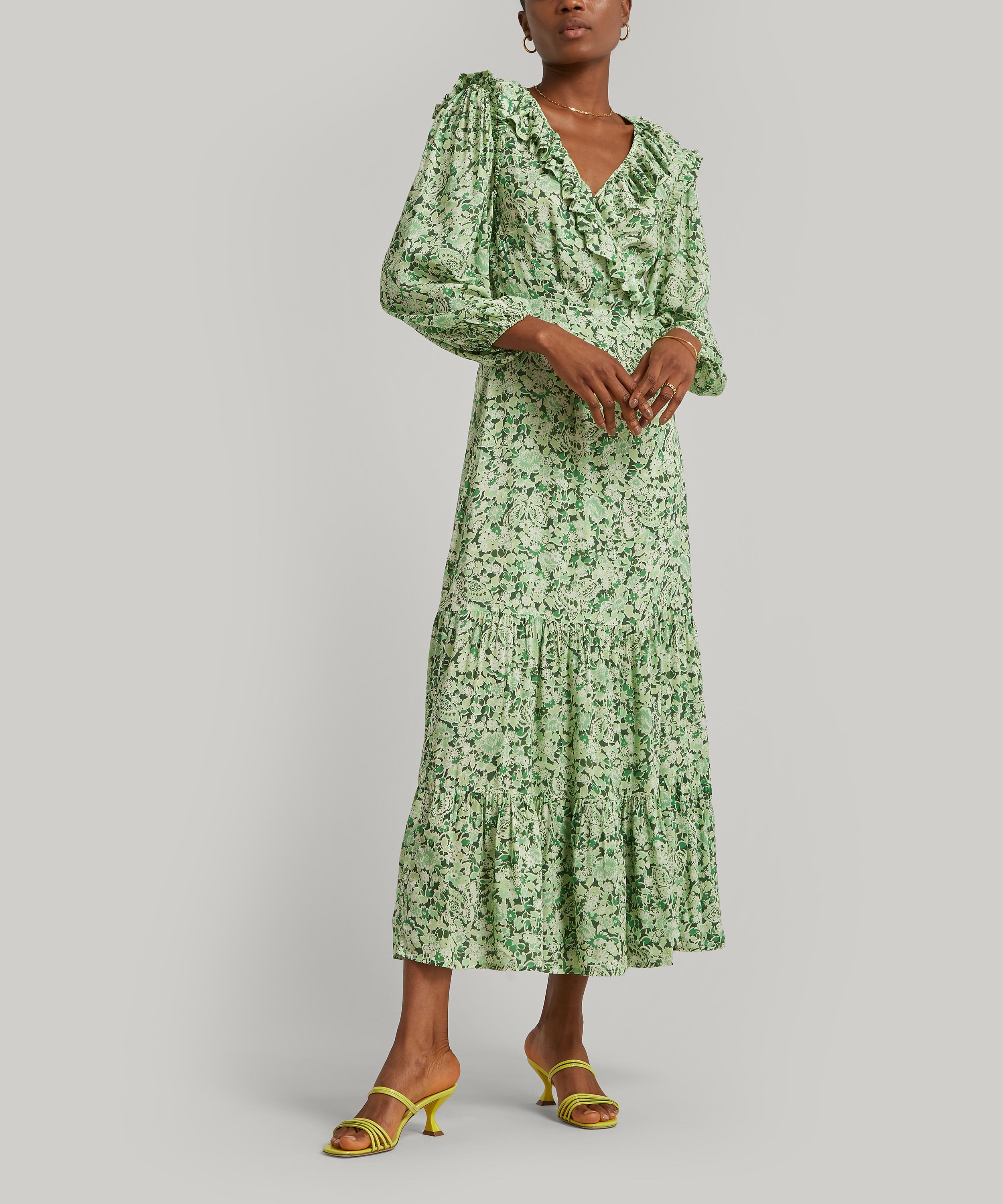 Frida Ruffle Wrap-Dress | Liberty
